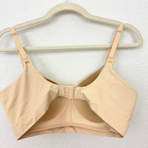 Truekind Womens Supportive Comfort Wireless Shaping Bra Sz L Chai - Picture 3 of 8